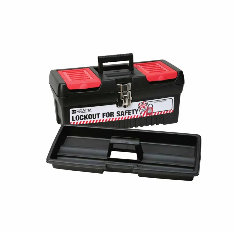 Brady - Accessoires Lockout Tagout - Lockout-toolbox - middelgroot - LOCKOUT FOR SAFETY TOOL BOX-MEDIUM - 105906 - 86105906 Alleen Vandaag