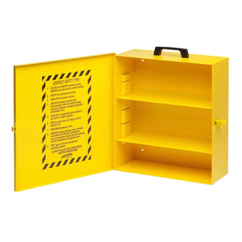 Brady - Accessoires Lockout Tagout - Industrieel lockout-station - INDUSTRIAL STRENGTH LOCKOUT STATION - 800123 - 86800123 Favoriet