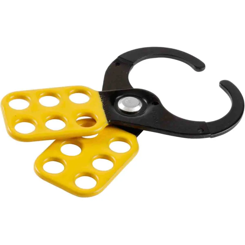 Brady - Accessoires Lockout Tagout - Veiligheidsvergrendeling - LOCKOUT HASP 38MM YELLOW 12 PK - 805843 - 86805843 Rechtstreeks Van De Fabrikant