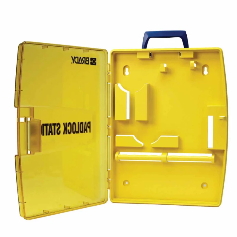 Brady - Accessoires Lockout Tagout - Draagbaar hangslotstation - PORTABLE PADLOCK STATION (EMPTY) - 811218 - 86811218 Lage Kosten