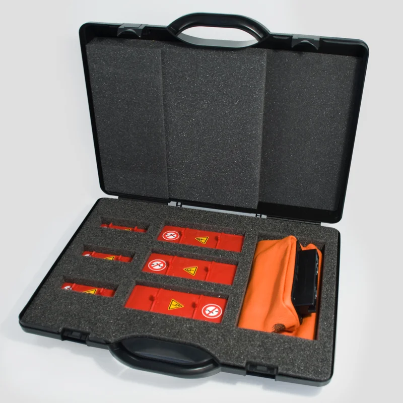 Brady - Accessoires Lockout Tagout - Railsysteem voor laagspanning NH-zekeringen. Set met formaten NH00, NH1-NH3 plus handschoen - LV NV FUSE RAILS SET NH00-NH1-NH3 - 850957 - 86850957 Must-Have