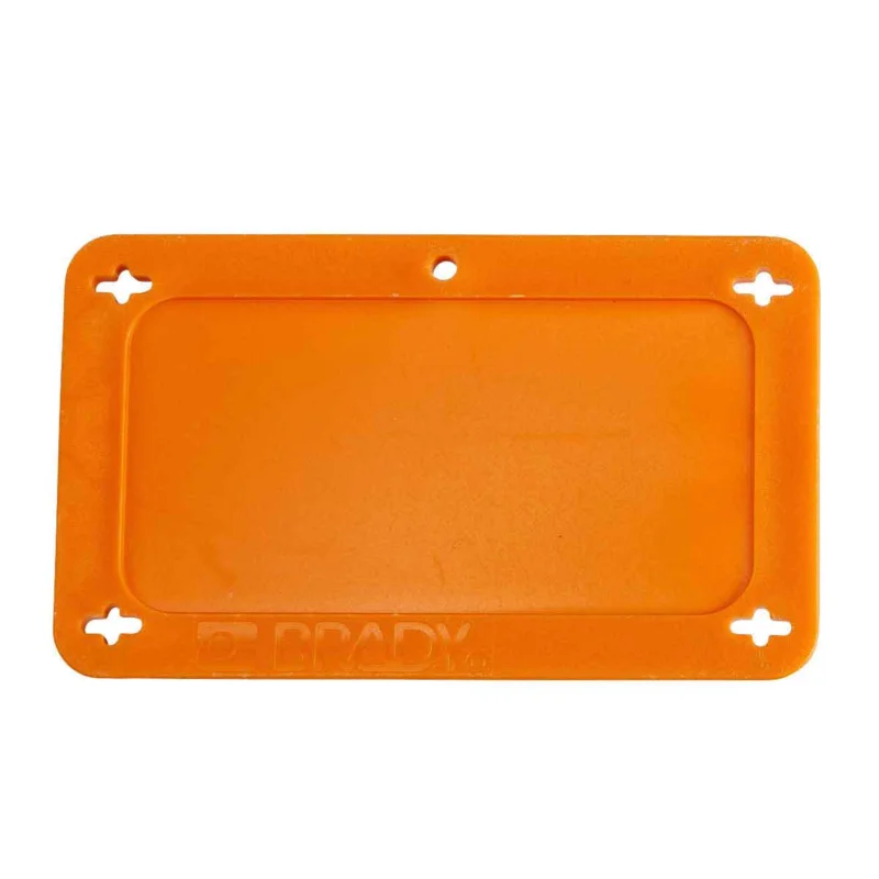 Bestel Nu Lockout Tags - BLANK ORANGE UTILITY TAG 1.5X3