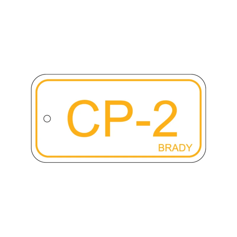 Populair Lockout Tags - Energy tag-CP-2-75x38mm-PP/25