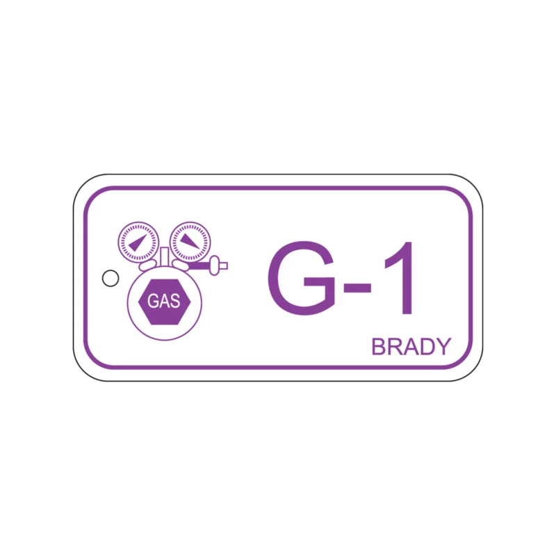 Actieprijs Lockout Tags - Energy tag-G-1-75x38mm-PP/25