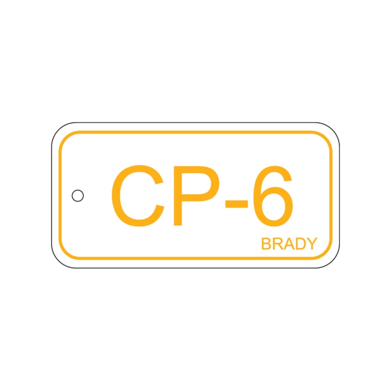 Seizoensaanbieding Lockout Tags - Energy tag-CP-6-75x38mm-PP/25