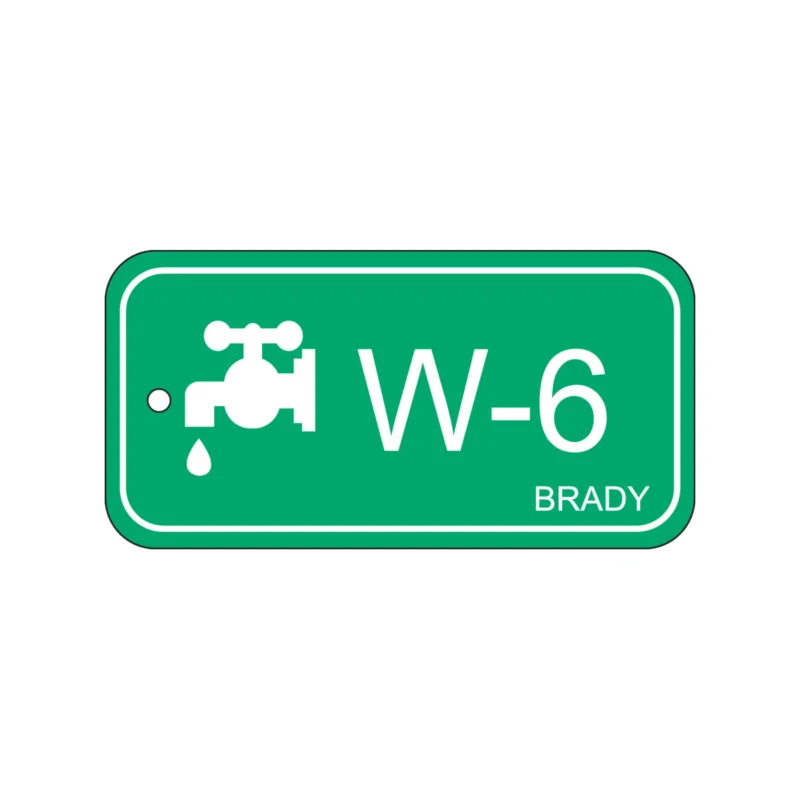 Aanbieding Lockout Tags - Energy tag-W-6-75x38mm-PP/25