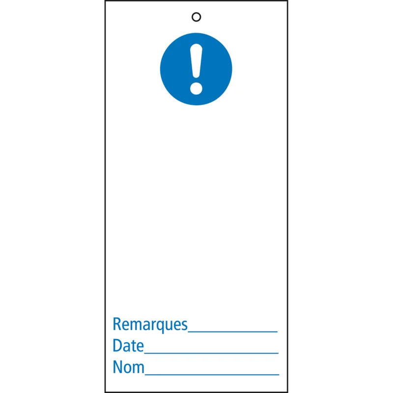 Bestel Nu Lockout Tags - TAG-OBLIGATION GEN.-50X110MM