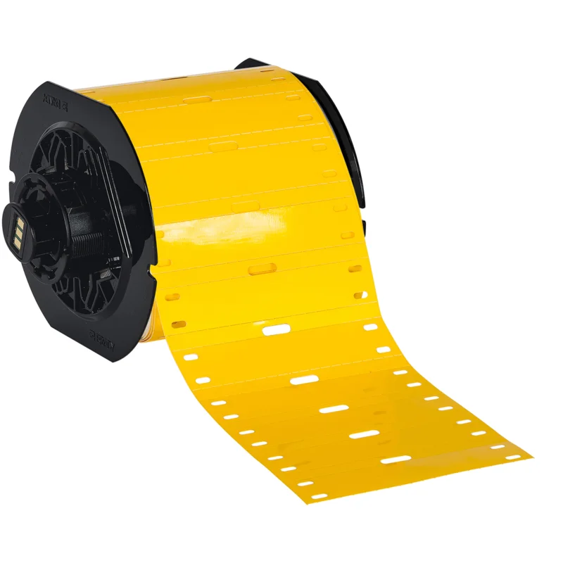 Brady - Lockout Tagout Tags - Polyester kabeltag voor BBP33/i3300-printers - B33-75x15-7598-YL - 197554 - 87197554 Bestel Nu