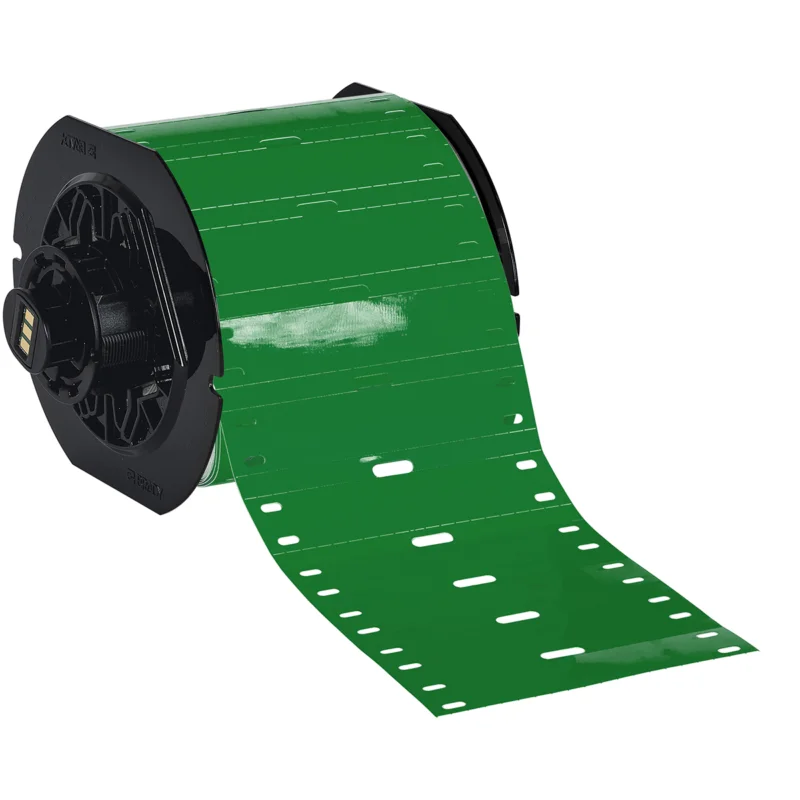 Brady - Lockout Tagout Tags - Polyester kabeltag voor BBP33/i3300-printers - B33-75x15-7598-GN - 197555 - 87197555 Bestseller