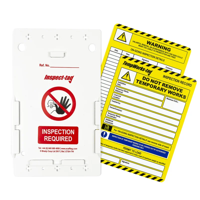 Scafftag Visual Tagging - ENT-GB-ETI-TW Beperkte Voorraad