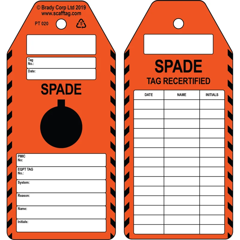 Shop Nu Scafftag Visual Tagging - PROC-GB-PT 020-50