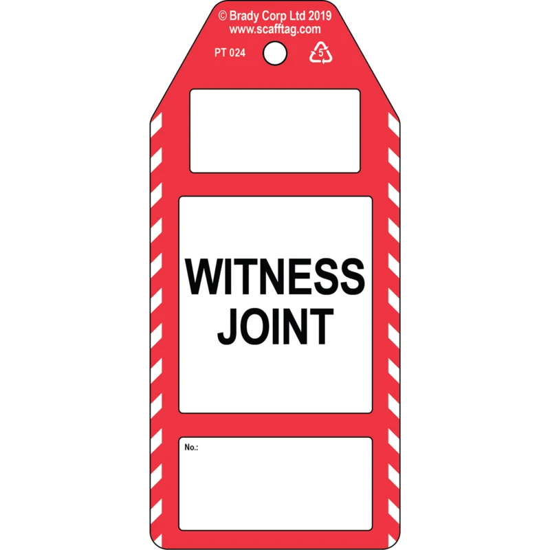 Speciale Aanbieding Scafftag Visual Tagging - PROC-GB-PT 024-50