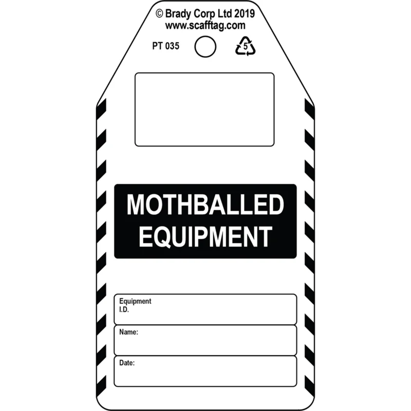 Scafftag Visual Tagging - PROC-GB-PT 035-50 Speciale Aanbieding