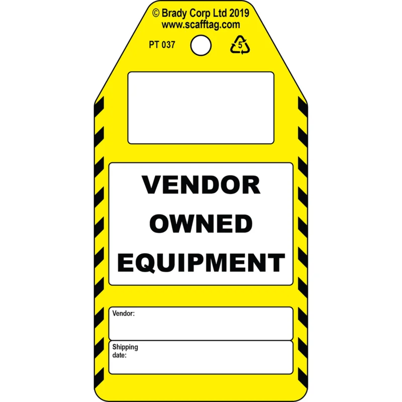 Scafftag Visual Tagging - PROC-GB-PT 037-50 Must-Have