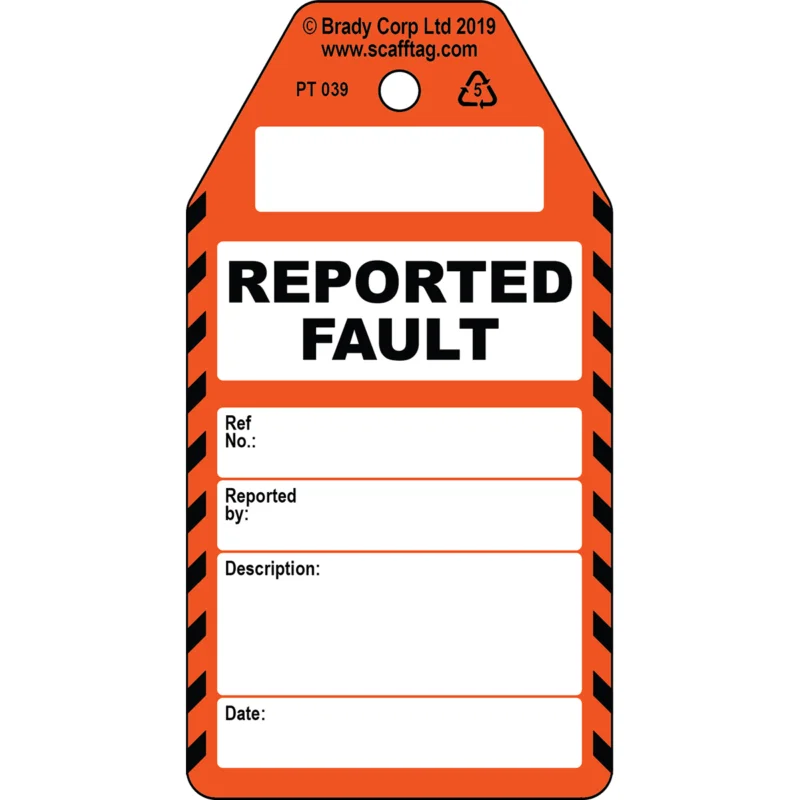 Scafftag Visual Tagging - PROC-GB-PT 039-50 Koop Online