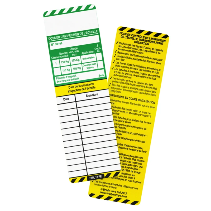 Scafftag Visual Tagging - LAD-FR-EITL-12-50 Shop Nu