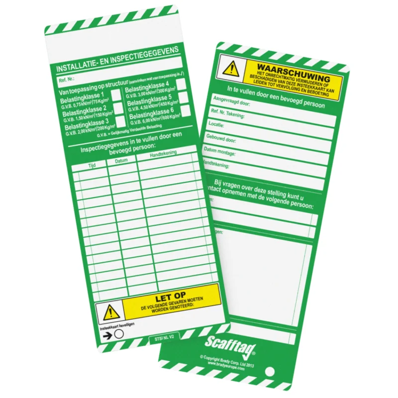 Scafftag Visual Tagging - SCAF-NL-STSI-665-20 Bestseller