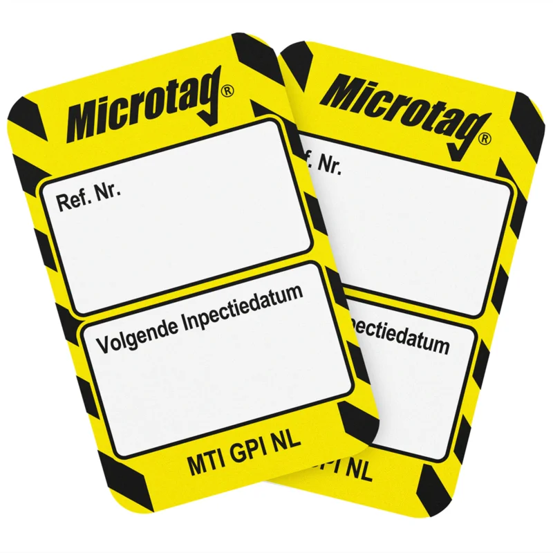 Scafftag Visual Tagging - MIC-NL-MTI-GPI-YL-20 Gereduceerde Prijs