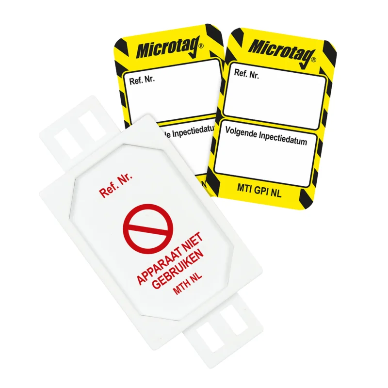 Scafftag Visual Tagging - MIC-NL-PK-GPI-YL Nieuw