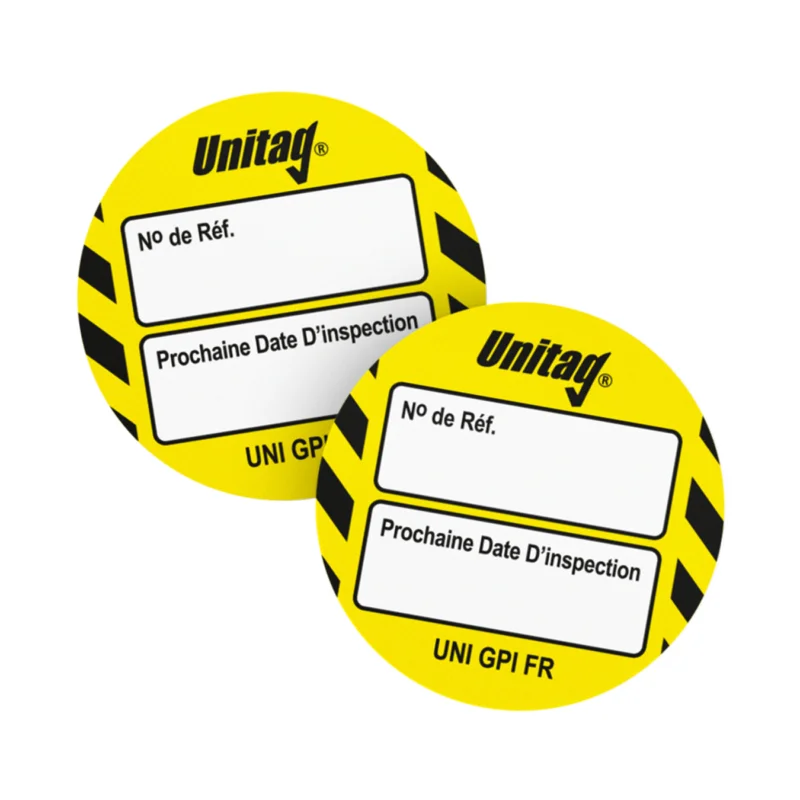 Scafftag Visual Tagging - UNI-FR-UNI-GPI-YL-20 Gratis Retour