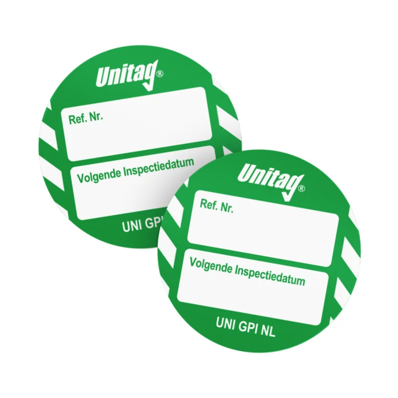 Betrouwbaar Scafftag Visual Tagging - UNI-NL-UNI-GPI-GN-20