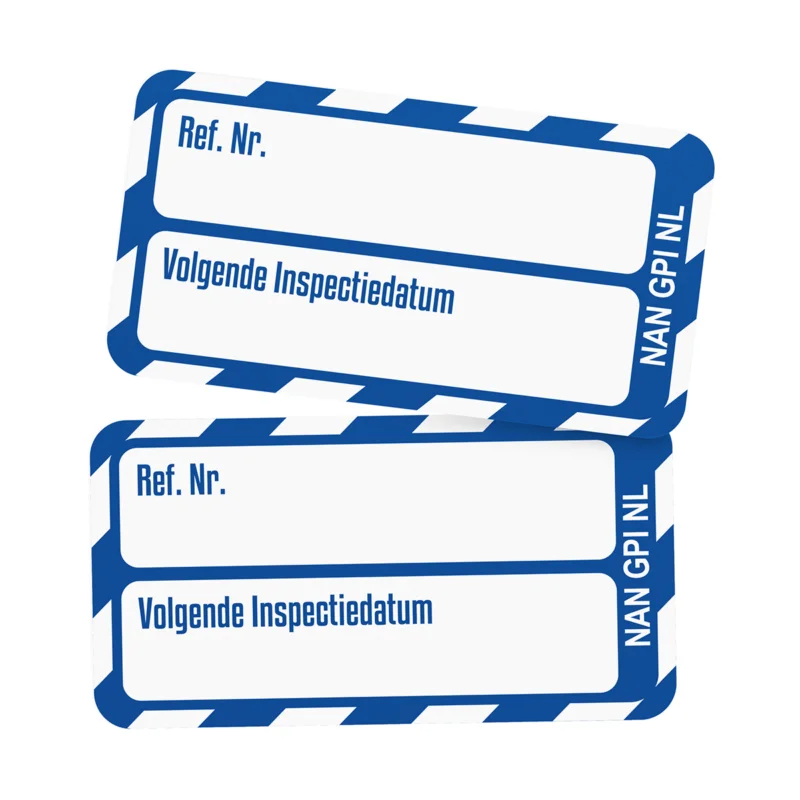 Scafftag Visual Tagging - NAN-NL-NAN-GPI-BL-20 Actieprijs