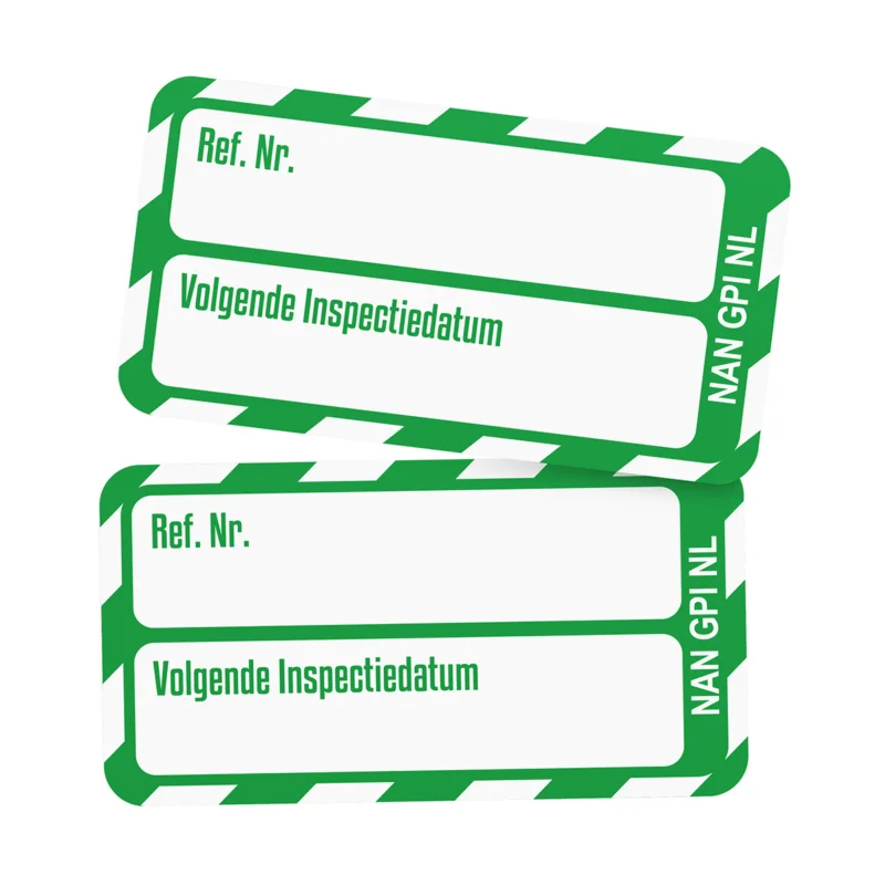Scafftag Visual Tagging - NAN-NL-NAN-GPI-GN-20 Betrouwbaar