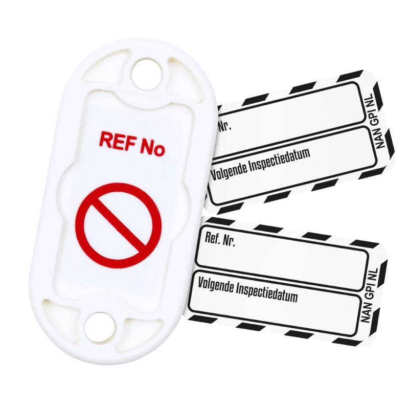 Scafftag Visual Tagging - NAN-NL-PK-GPI-WH Snelle Levering