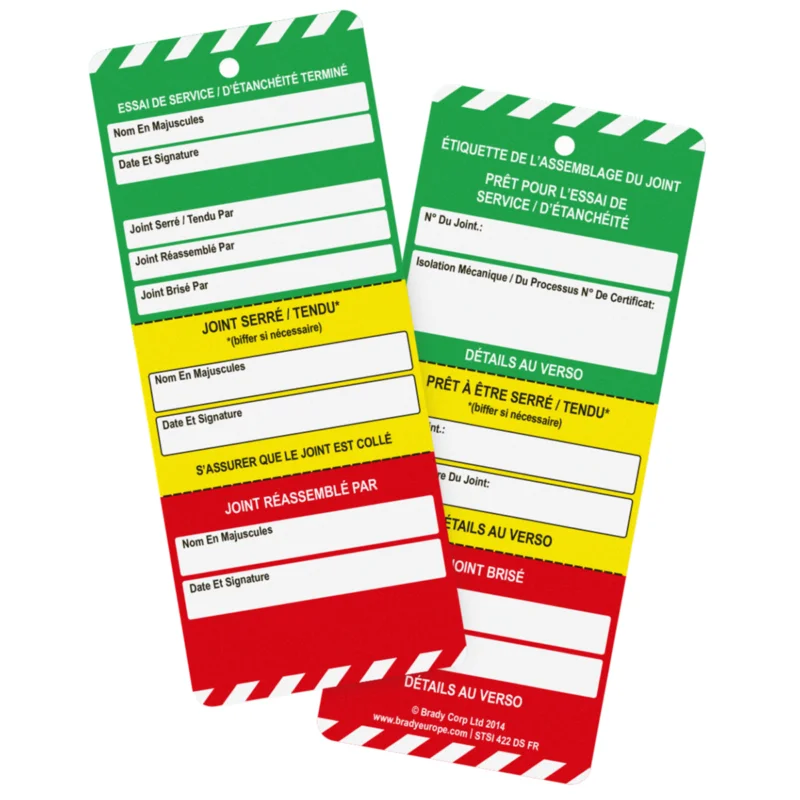Scafftag Visual Tagging - ISO-FR-STSI-422DS-10 Nieuw