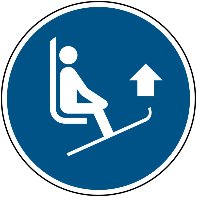 Beperkt Aanbod Brady - Gebodspictogram - Til skipunten op – ISO 7010 - M/M036/NT-SA-DIA200/1-B - 135472 - 86135472
