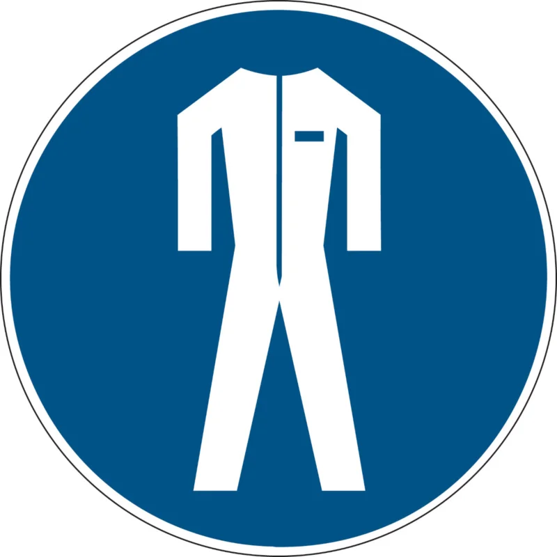 Brady - Gebodspictogram - Gebodspictogram - Veiligheidspak verplicht - PIC 260-DIA 200-B7541 (BRANDED) - 250120 - 86250120 Koop Vandaag
