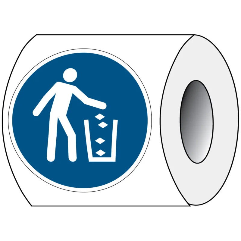 Brady - Gebodspictogram - PIC M030-Dia 050-PE-ROLL/1 - PIC M030-Dia 050-PE-ROLL/1 - 831035 - 86831035 Gratis Retour