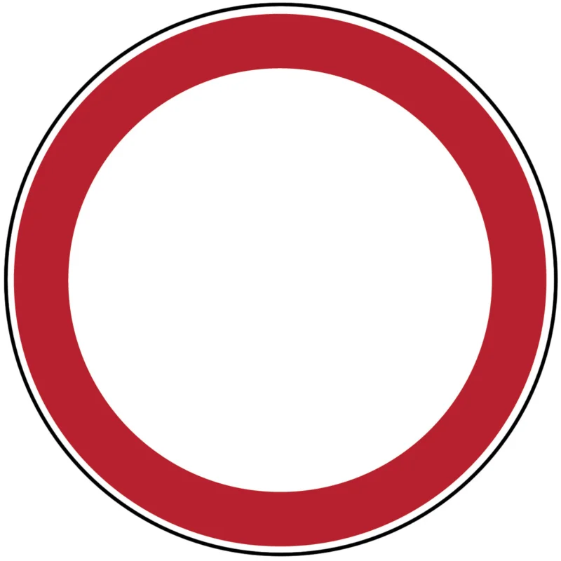 Bestel Nu Brady - Verbodspictogram - Verbodspictogram - Verboden voor alle typen voertuigen - PIC 228-DIA 315-B7527 - 252059 - 86252059