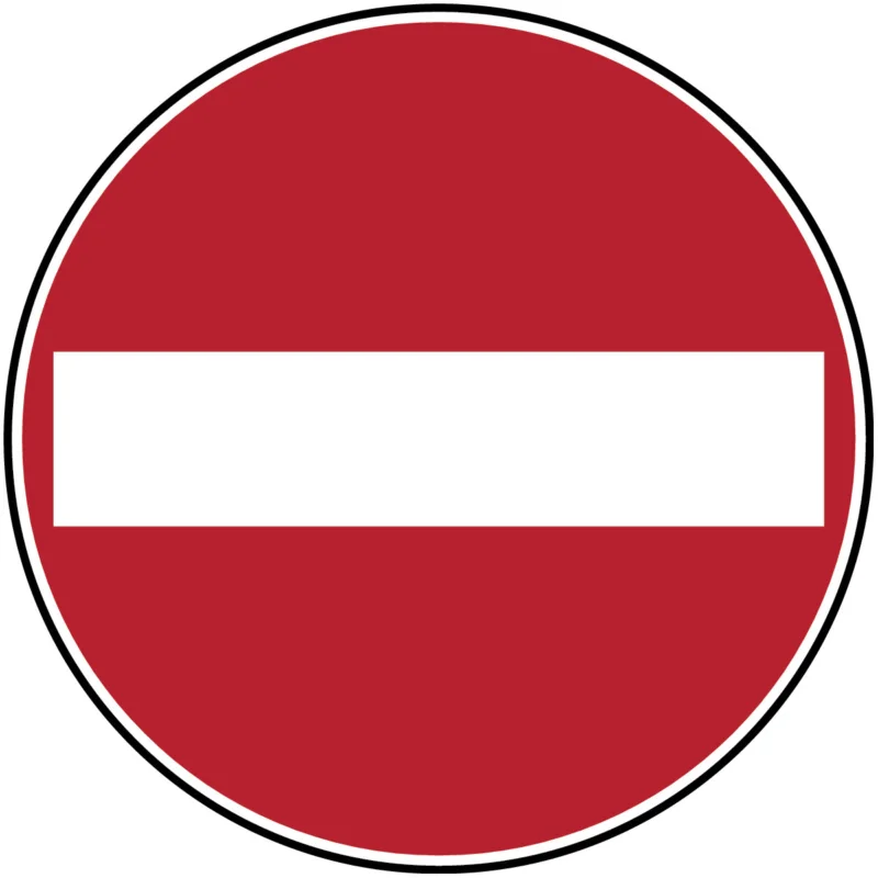 Beperkt Aanbod Brady - Verbodspictogram - Mini-pictogrammen - solovellen - verboden toegang - MINIPIC 1809 D - 286814 - 86286814
