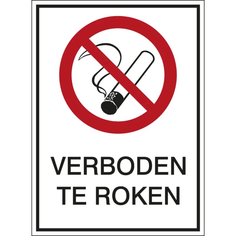 Brady - Verbodspictogram - A5 Sign - Verboden te roken - PIC 200-N-A5-B7527 - 808245 - 86808245 Seizoensaanbieding