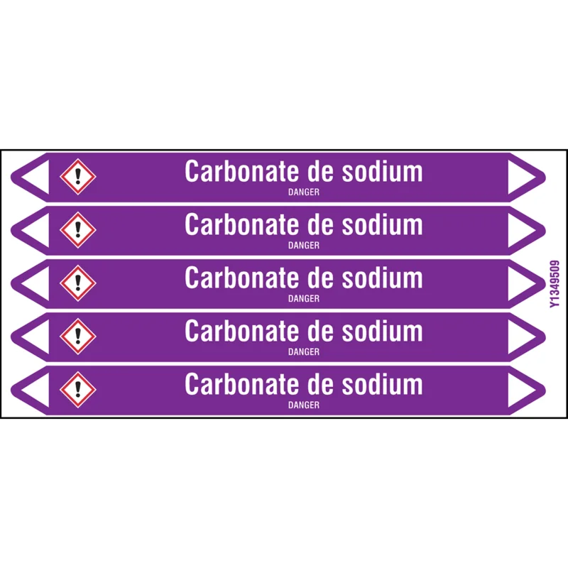 Speciale Aanbieding Leidingmarkering rol - CARB.DESOD.150X12CARD-T1-P21