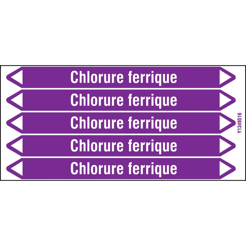 Beperkte Voorraad Leidingmarkering rol - CHLORUREFER.150X12CARD-T1-P21