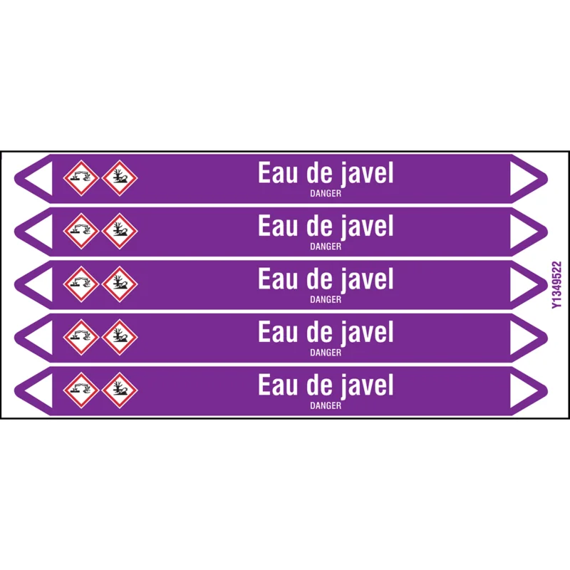 Beperkt Aanbod Leidingmarkering rol - EAUDEJAVEL150X12CARD-T1-P21