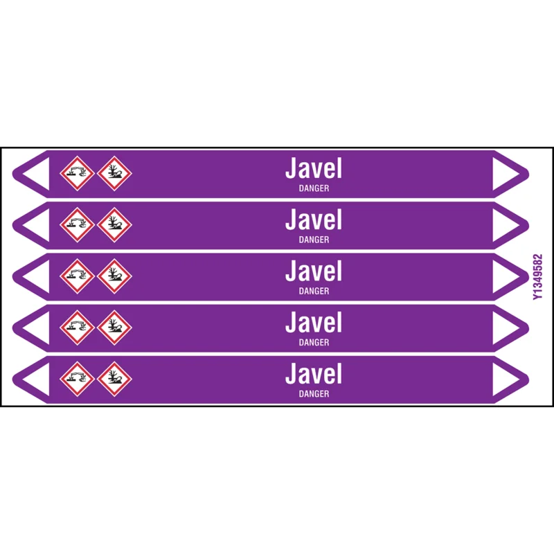 Aanbieding Leidingmarkering rol - JAVEL150X12CARD-T1-P21