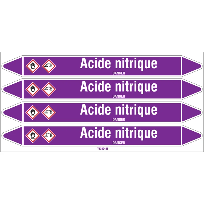 Snelle Levering Leidingmarkering rol - AC.NITRIQUE250X26CARD-T1-P21