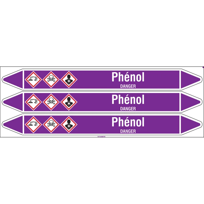 Alleen Vandaag Leidingmarkering rol - PHÉNOL355X37CARD-T1-P21