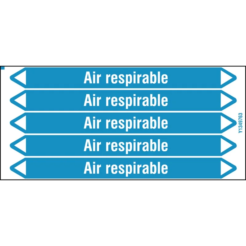 Voordeelprijs Leidingmarkering rol - AIRRESPIRAB.150X12CARD-T1-P8