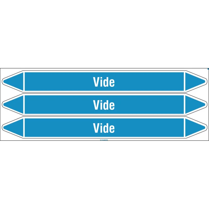 Premium Leidingmarkering rol - VIDE355X37CARD-T1-P8