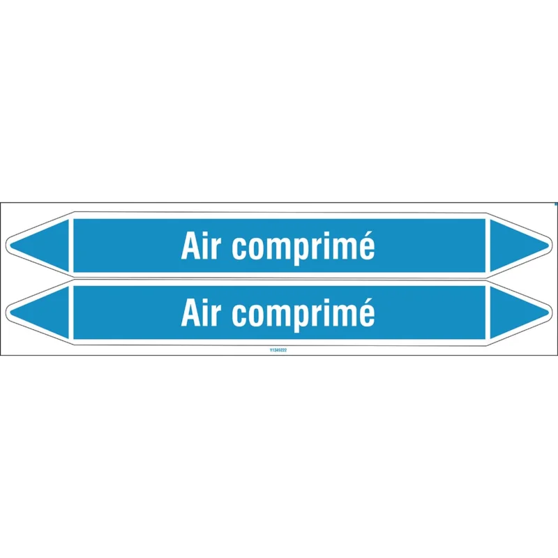 Seizoensaanbieding Leidingmarkering rol - AIR COMPRIMÉ 450X52CARD-T1-P8