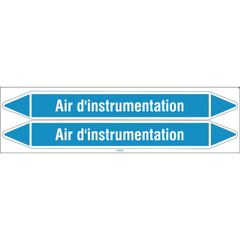 Populair Leidingmarkering rol - AIRD‘INSTRU.450X52CARD-T1-P8
