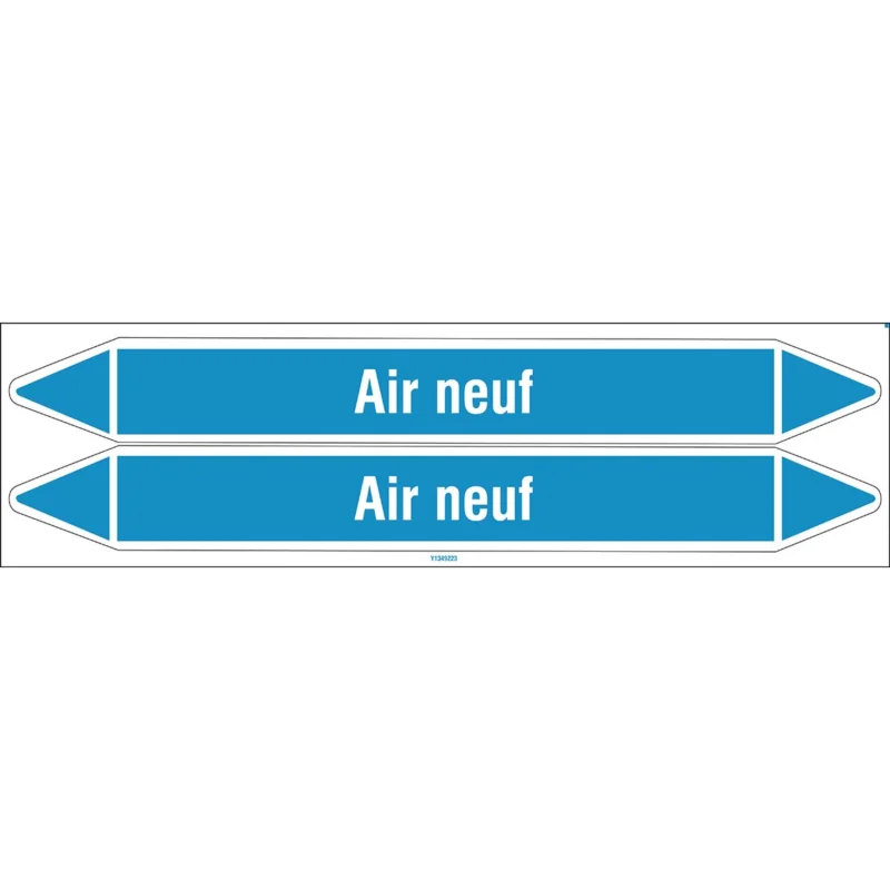 Actieprijs Leidingmarkering rol - AIR NEUF 450X52CARD-T1-P8