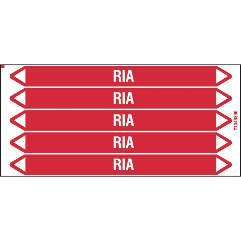 Bestseller Leidingmarkering rol - RIA150X12CARD-T1-P4