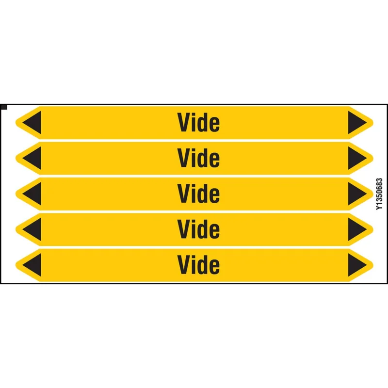 Voordeelprijs Leidingmarkering rol - VIDE150X12CARD-T1-P2