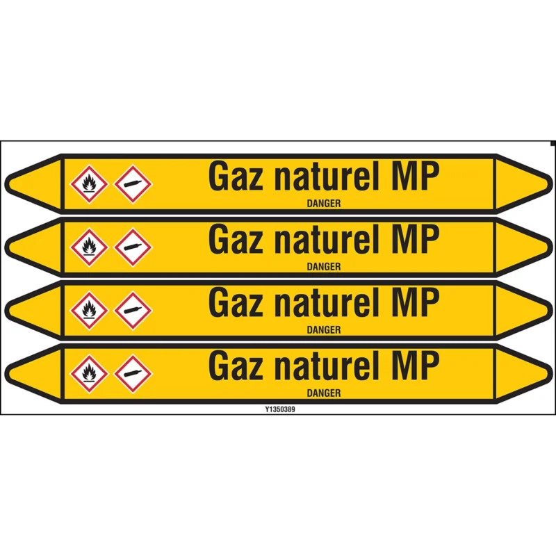 Bestseller Leidingmarkering rol - G.NATURELMP250X26CARD-T1-P2