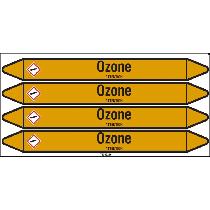 Beperkt Aanbod Leidingmarkering rol - OZONE 250X26CARD-T1-P15